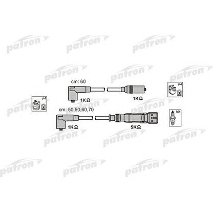 Photo Ignition Cable Kit PATRON PSCI1013