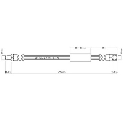 Photo Flexible de frein MOTAQUIP VBH438