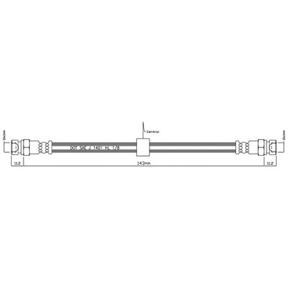 Photo Flexible de frein MOTAQUIP VBJ169