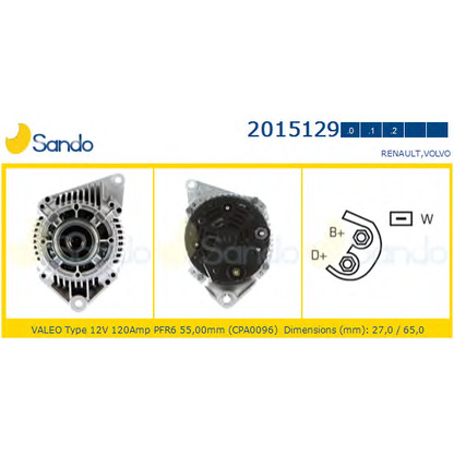 Foto Generator SANDO 20151291