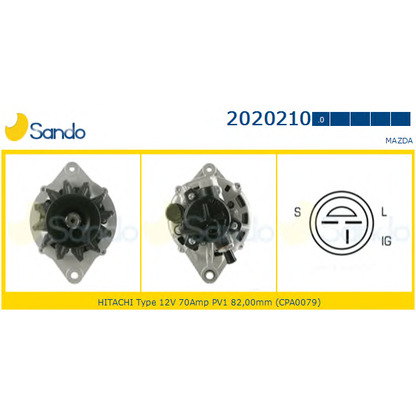 Foto Generator SANDO 20202100