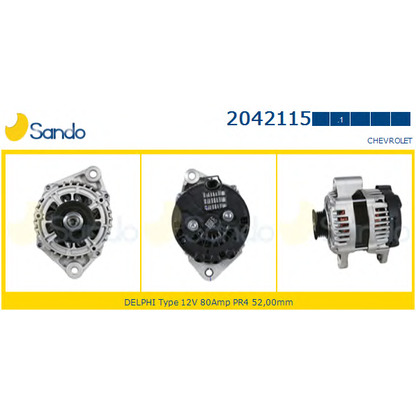 Foto Generator SANDO 20421151