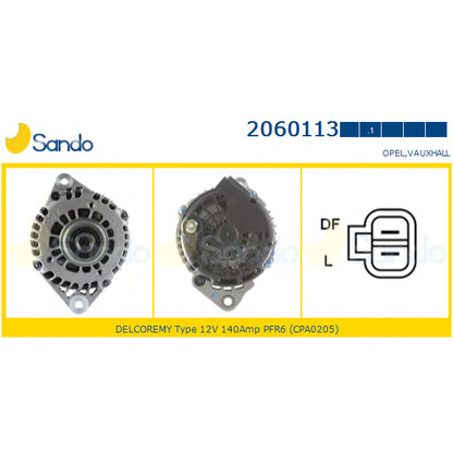 Foto Generator SANDO 20601131