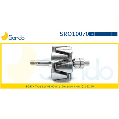 Foto Rotor, alternador SANDO SRO100700