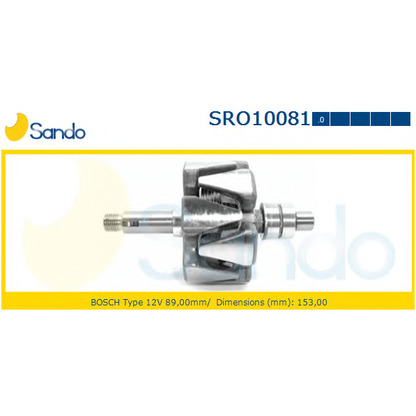 Photo Rotor, alternator SANDO SRO100810