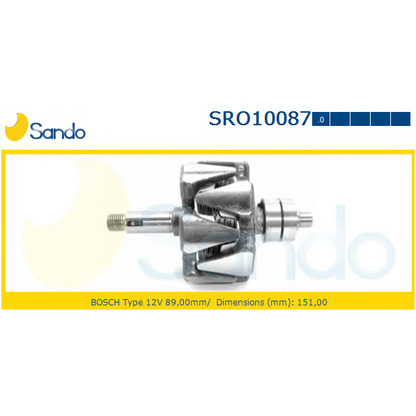 Photo Rotor, alternateur SANDO SRO100870