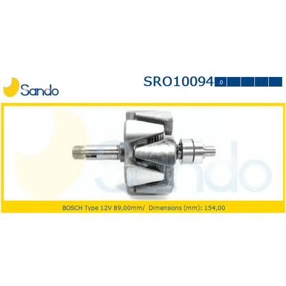 Foto Rotor, alternador SANDO SRO100940