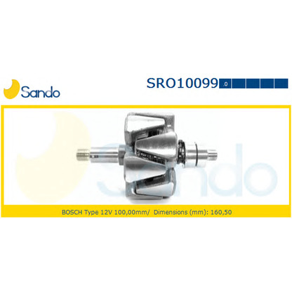 Photo Rotor, alternateur SANDO SRO100990