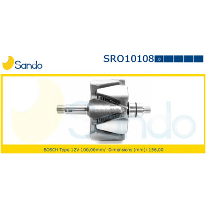 Foto Rotor, alternador SANDO SRO101080