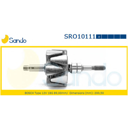 Photo Rotor, alternateur SANDO SRO101110