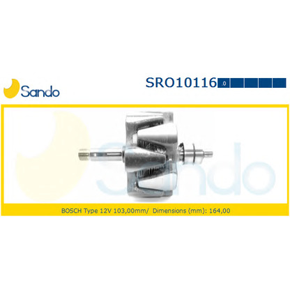 Foto Rotor, alternador SANDO SRO101160
