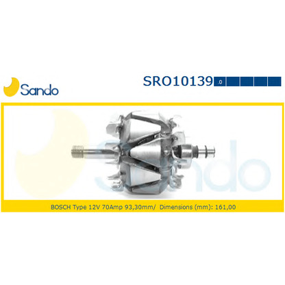 Photo Rotor, alternateur SANDO SRO101390