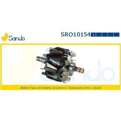 Photo Rotor, alternateur SANDO SRO101540