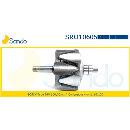 Photo Rotor, alternator SANDO SRO106050