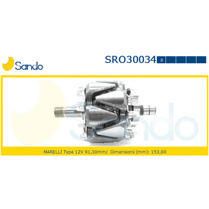 Foto Rotore, Alternatore SANDO SRO300340