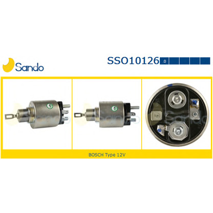 Photo Solenoid Switch, starter SANDO SSO101260