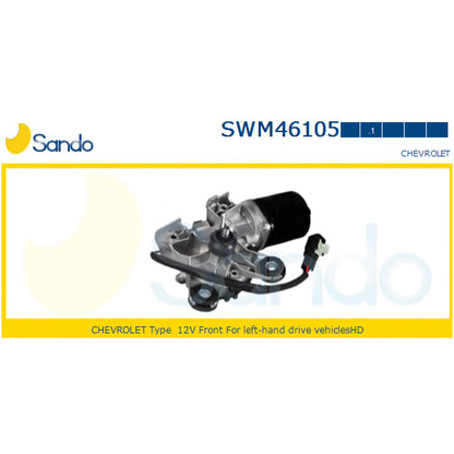 Foto Motor del limpiaparabrisas SANDO SWM461051