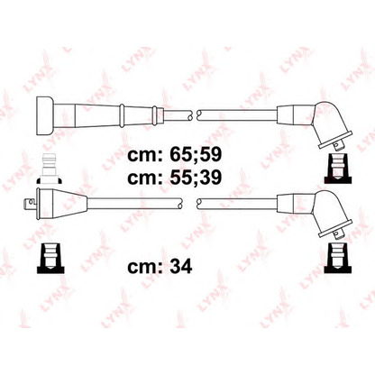 Photo Ignition Cable Kit LYNXauto SPC5723