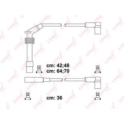 Photo Ignition Cable Kit LYNXauto SPC5931