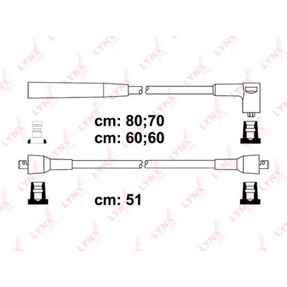 Photo Kit de câbles d'allumage LYNXauto SPC6512