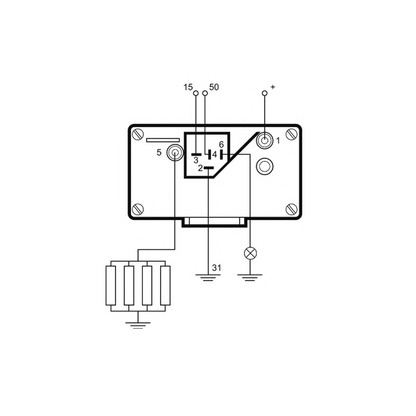 Foto Unidad de control, tiempo de incandescencia NAGARES TPD1212