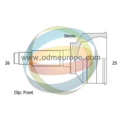 Photo Joint Kit, drive shaft ODM-MULTIPARTS 12151674