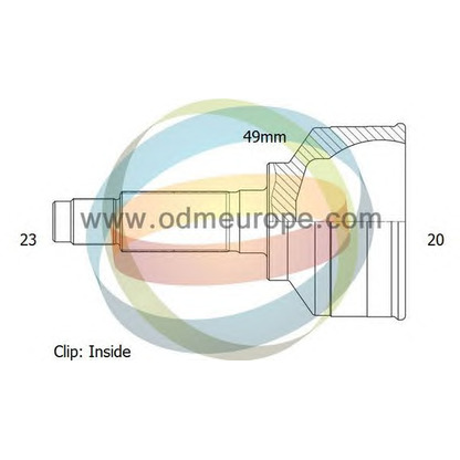 Foto Juego de articulación, árbol de transmisión ODM-MULTIPARTS 12300718