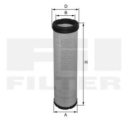 Zdjęcie Filtr powietrza wtórnego FIL FILTER HP2542