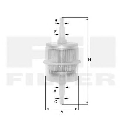 Photo Fuel filter FIL FILTER ZP8047FP