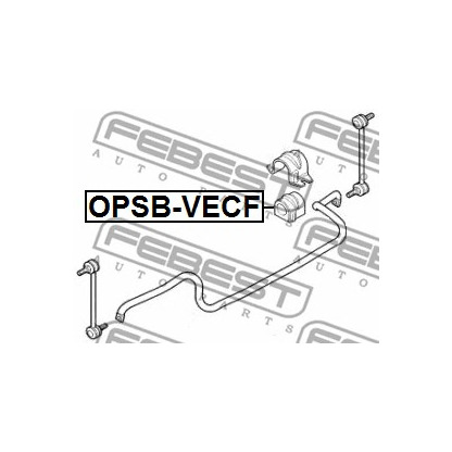 Photo Stabiliser Mounting FEBEST OPSBVECF