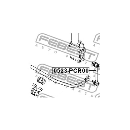 Foto Asta/Puntone, Stabilizzatore FEBEST 0523PCR00