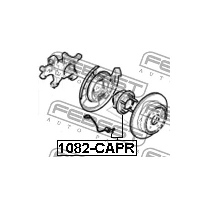 Photo Wheel Bearing Kit FEBEST 1082CAPR
