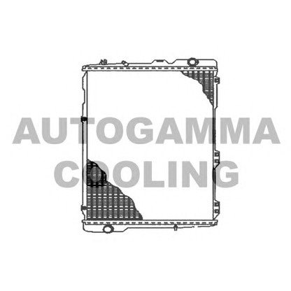 Photo Radiator, engine cooling AUTOGAMMA 102524
