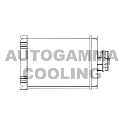 Foto Scambiatore calore, Riscaldamento abitacolo AUTOGAMMA 103529