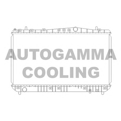 Zdjęcie Chłodnica, układ chłodzenia silnika AUTOGAMMA 103905