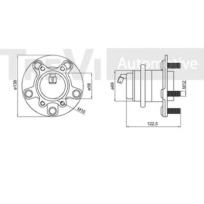 Photo Wheel Bearing Kit TREVI AUTOMOTIVE WB2302