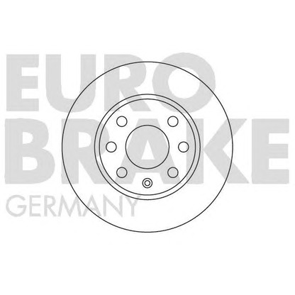 Photo Brake Disc EUROBRAKE 5815203605