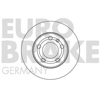 Photo Disque de frein EUROBRAKE 58152047101