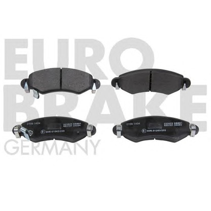 Photo Brake Pad Set, disc brake EUROBRAKE 5502223623