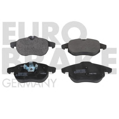 Photo Brake Pad Set, disc brake EUROBRAKE 5502223628