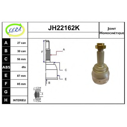 Foto Kit giunti, Semiasse SERA JH22162K