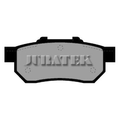 Фото Комплект тормозных колодок, дисковый тормоз JURATEK JCP472