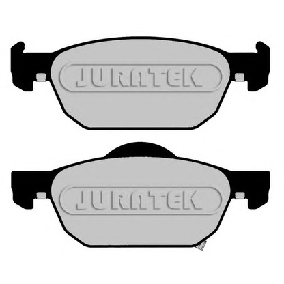 Photo Brake Pad Set, disc brake JURATEK JCP077