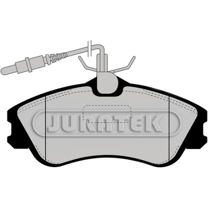 Photo Kit de plaquettes de frein, frein à disque JURATEK JCP1112