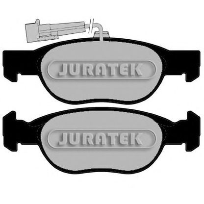 Фото Комплект тормозных колодок, дисковый тормоз JURATEK JCP1040
