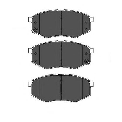 Photo Brake Pad Set, disc brake FIT FP1447