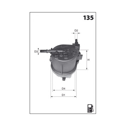 Photo Fuel filter Dr!ve+ DP1110130075