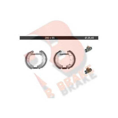 Photo Brake Shoe Set R BRAKE 79RBKT0083