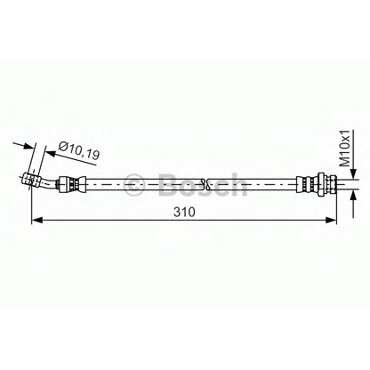 Photo Brake Hose BOSCH 1987481416