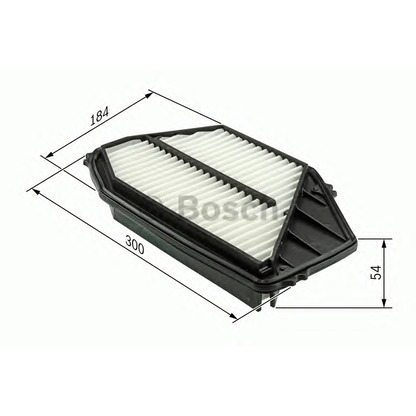 Foto Luftfilter BOSCH 1457433970